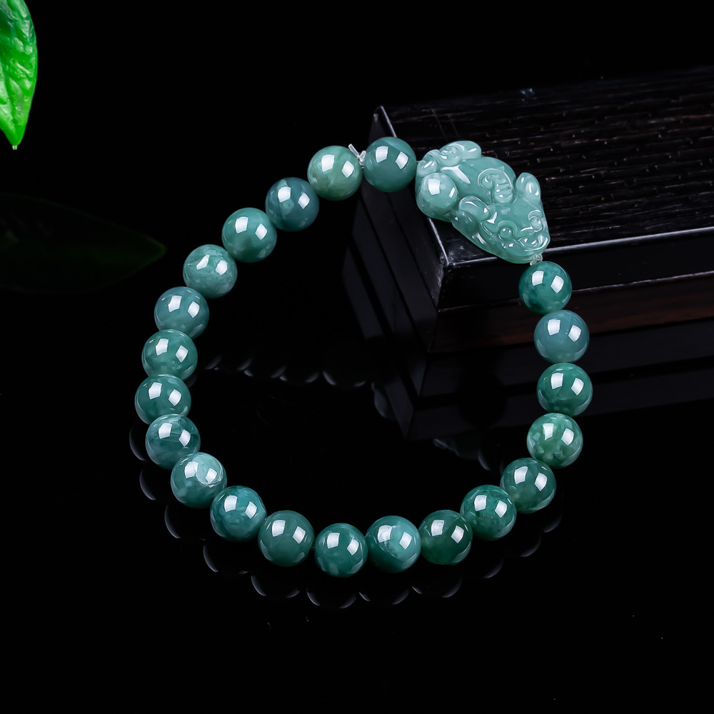 Accessories Woman - سوار بيكسيو من اليشم البورمي الطبيعي،
