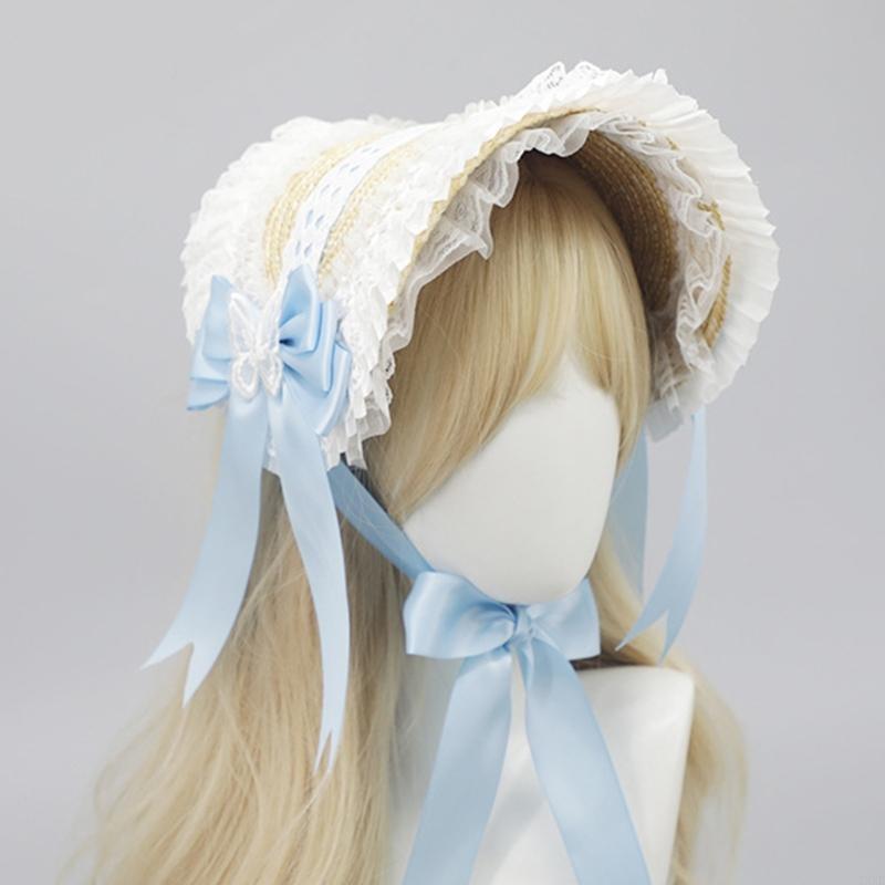 Women'S Victorian Era Accessories - y3ne فيكتوري الدانتيل بونيت قبعة للنساء