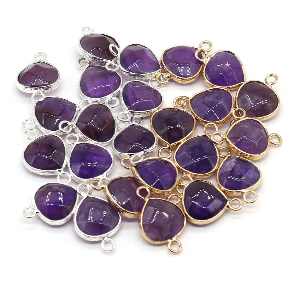 Women Accessories Dropshipping - 2 قطعة موصلات الحجر الطبيعي الدهون