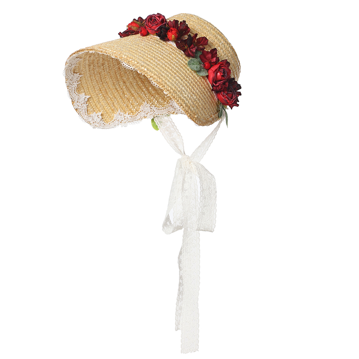 المرأة الفيكتوري نمط قبعة خمر  - مراجعة Women'S Victorian Era Accessories وسعره