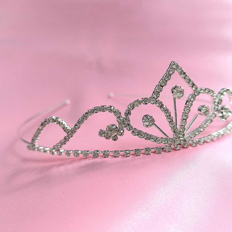 تاج زفاف فضي اللون مرصع بالأحج - مراجعة Women'S Vintage Accessories وسعره