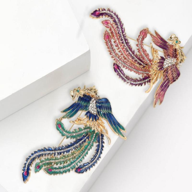 للجنسين المينا الحيوان الطيور  - مراجعة Women'S Accessories Categories وسعره