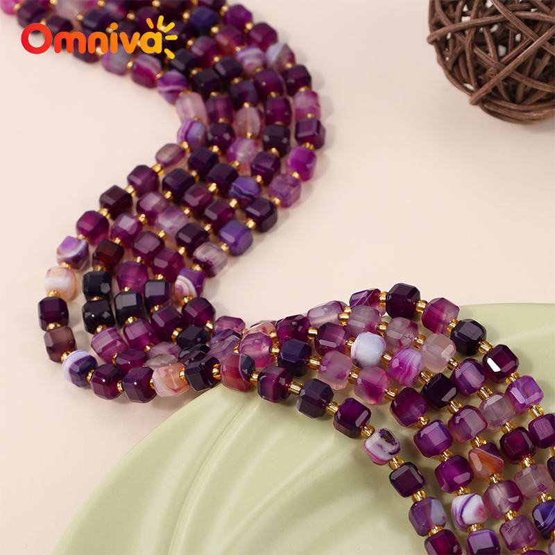 خرز من حجر العقيق الأرجواني ال - مراجعة Women Accessories In Wholesale وسعره