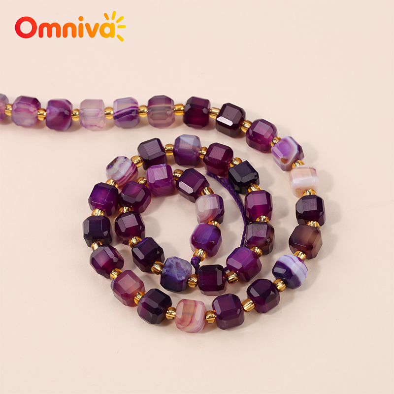 خرز من حجر العقيق الأرجواني ال - مراجعة Women Accessories In Wholesale وسعره