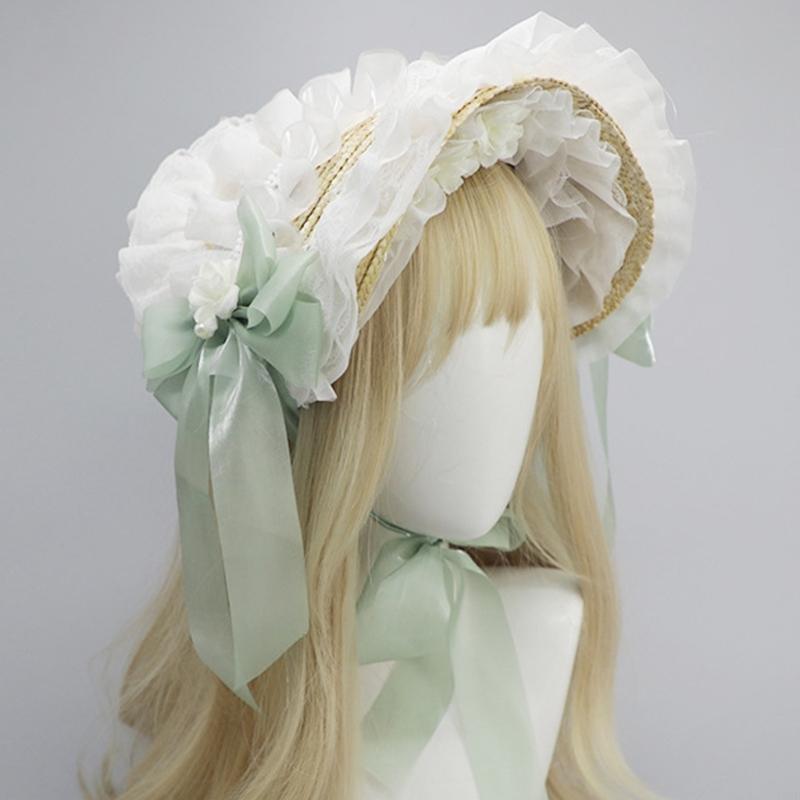 y3ne فيكتوري الدانتيل بونيت قب - مراجعة Women'S Victorian Era Accessories وسعره