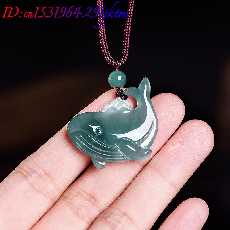 قلادة حجر اليشم البورمي الطبيع - مراجعة Accessories Woman وسعره
