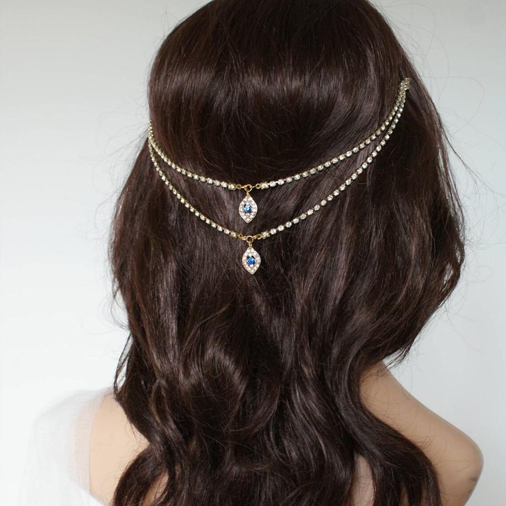 سلسلة مشط شعر نسائي رائع للزفا - مراجعة Women Accessories Dropshipping وسعره