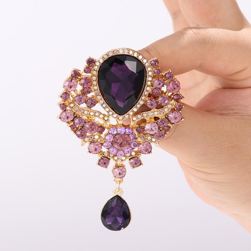 1 قطعة دبوس بروش متدلي على شكل - مراجعة Women Accessories Bouquet وسعره
