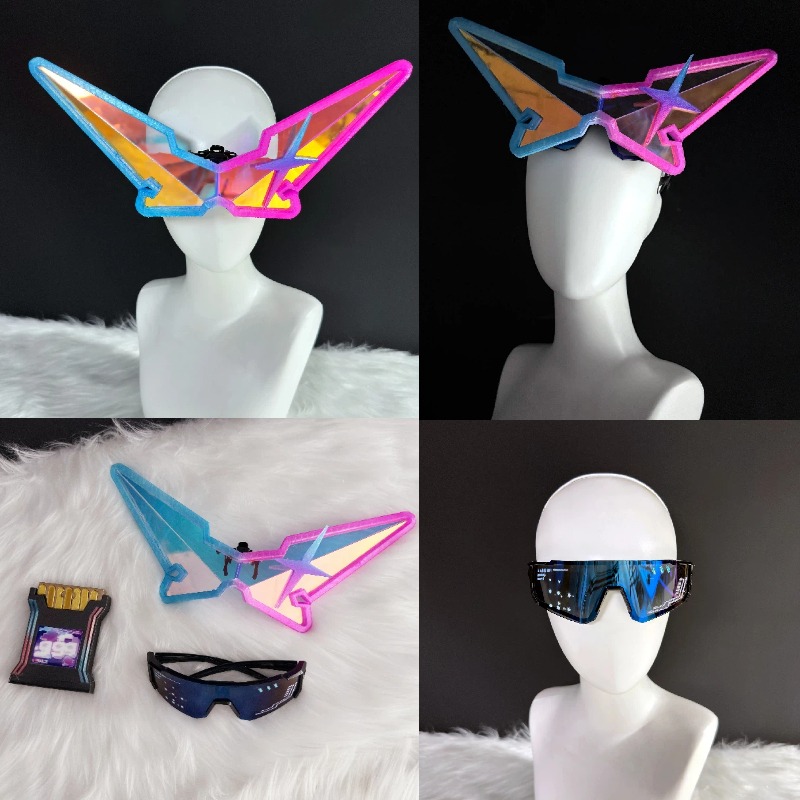 مجموعة نظارات ملونة لشخصية سيل - مراجعة Women Accessories Set وسعره