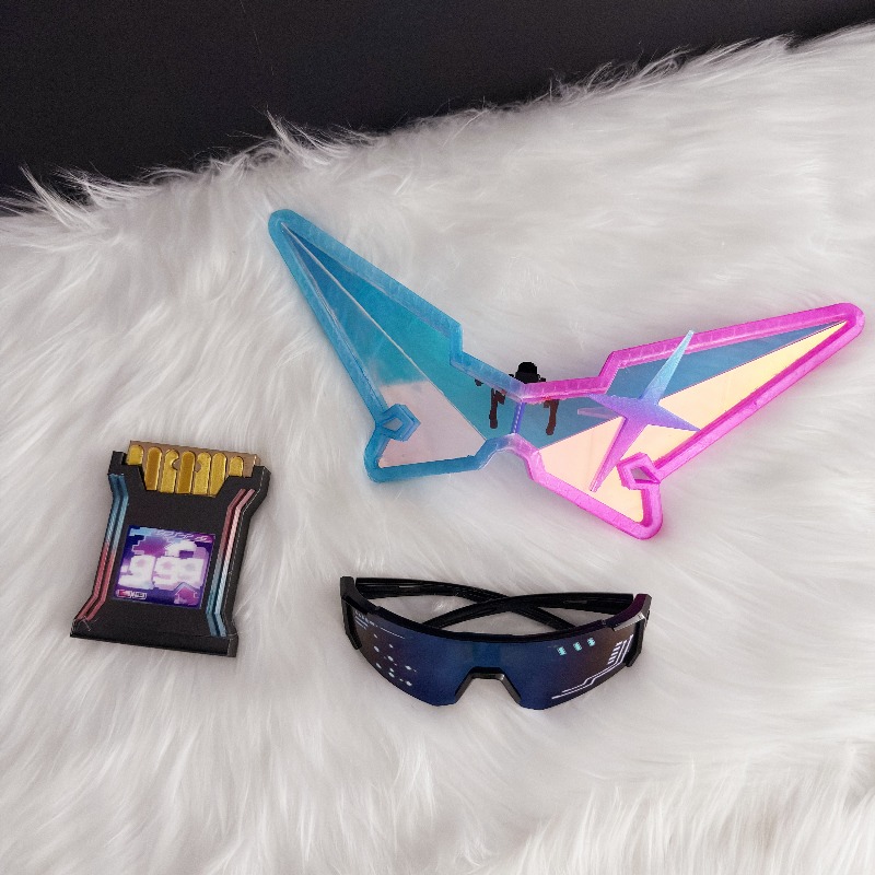 مجموعة نظارات ملونة لشخصية سيل - مراجعة Women Accessories Set وسعره