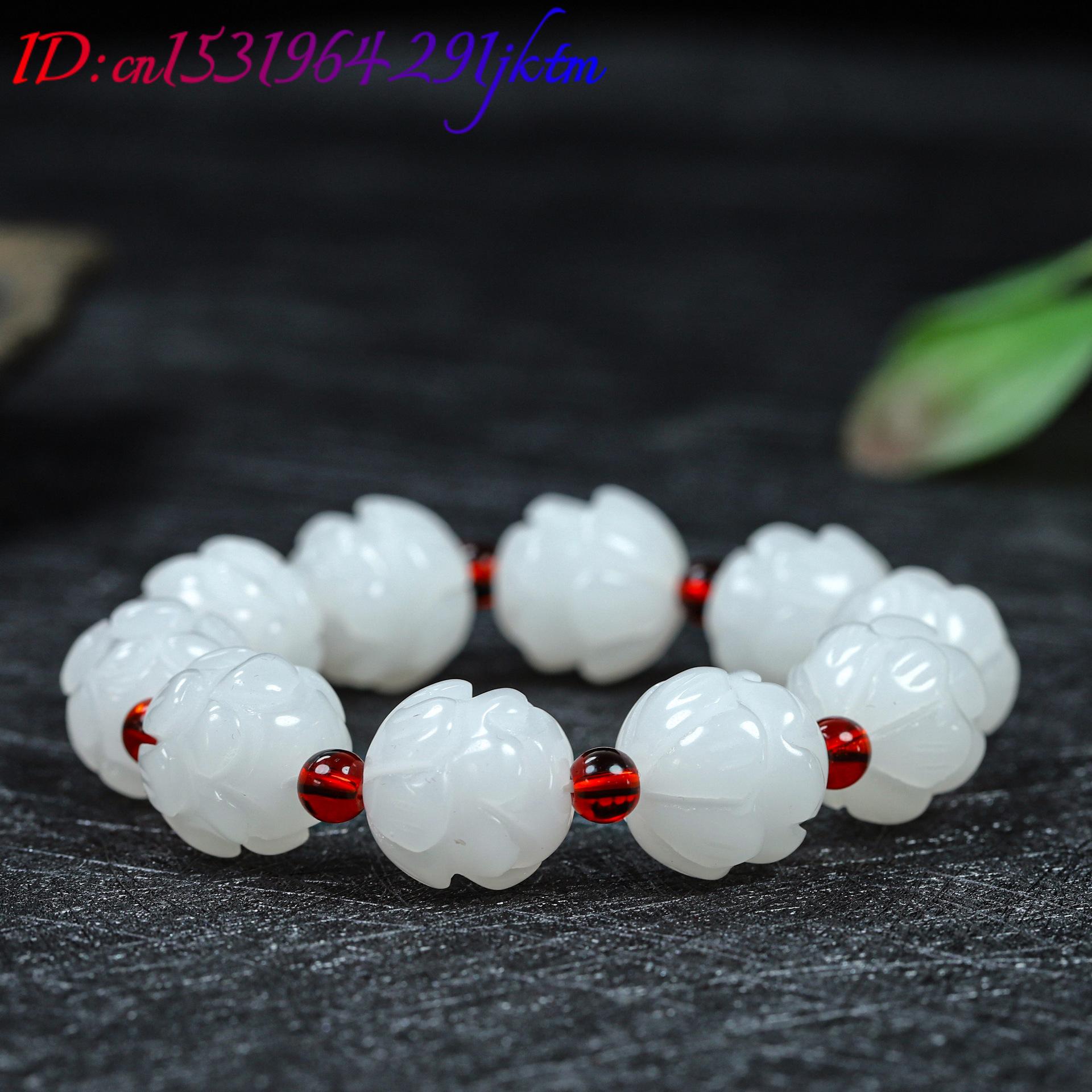 إكسسوارات سوار اللوتس من اليشم - مراجعة Accessories Woman وسعره