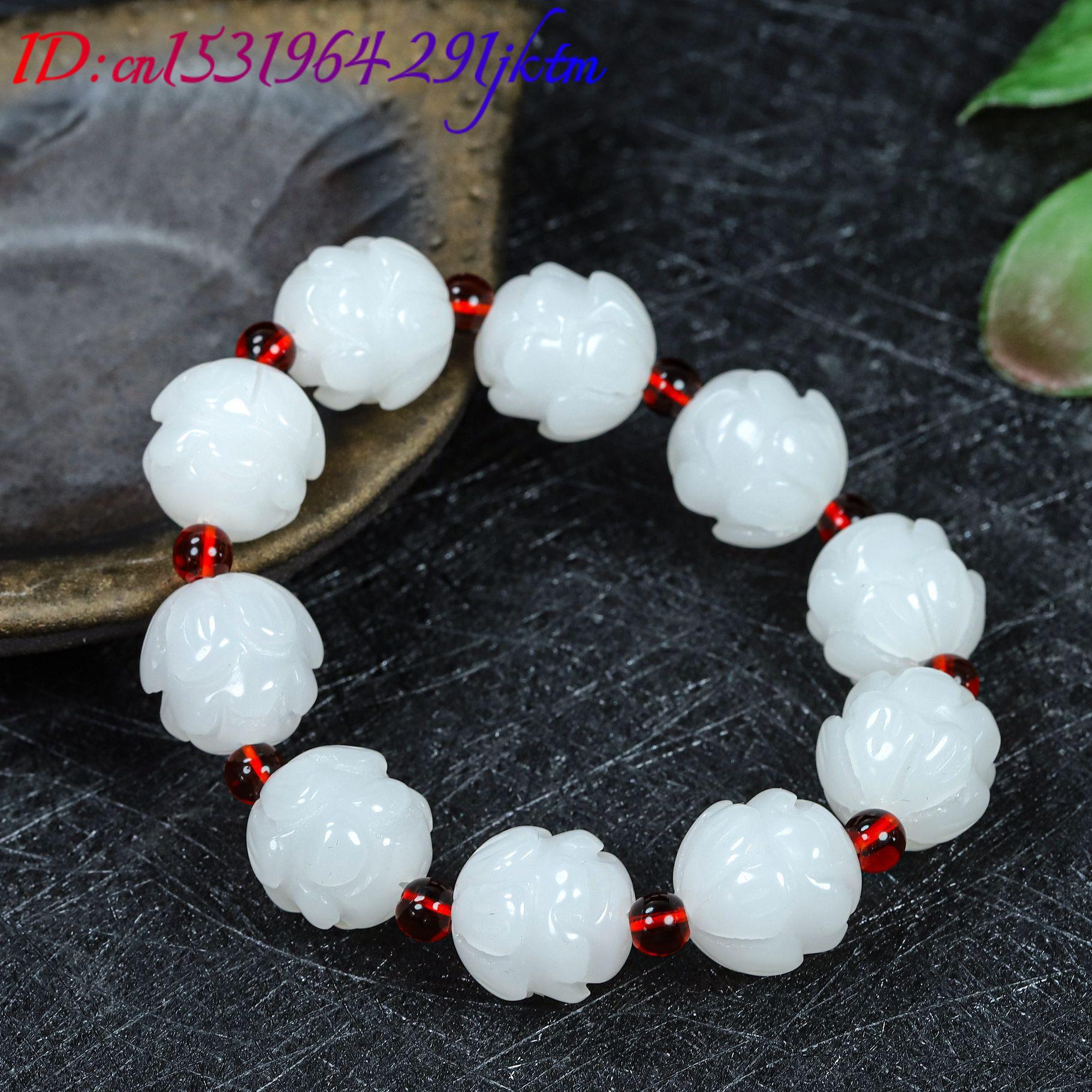 إكسسوارات سوار اللوتس من اليشم - مراجعة Accessories Woman وسعره